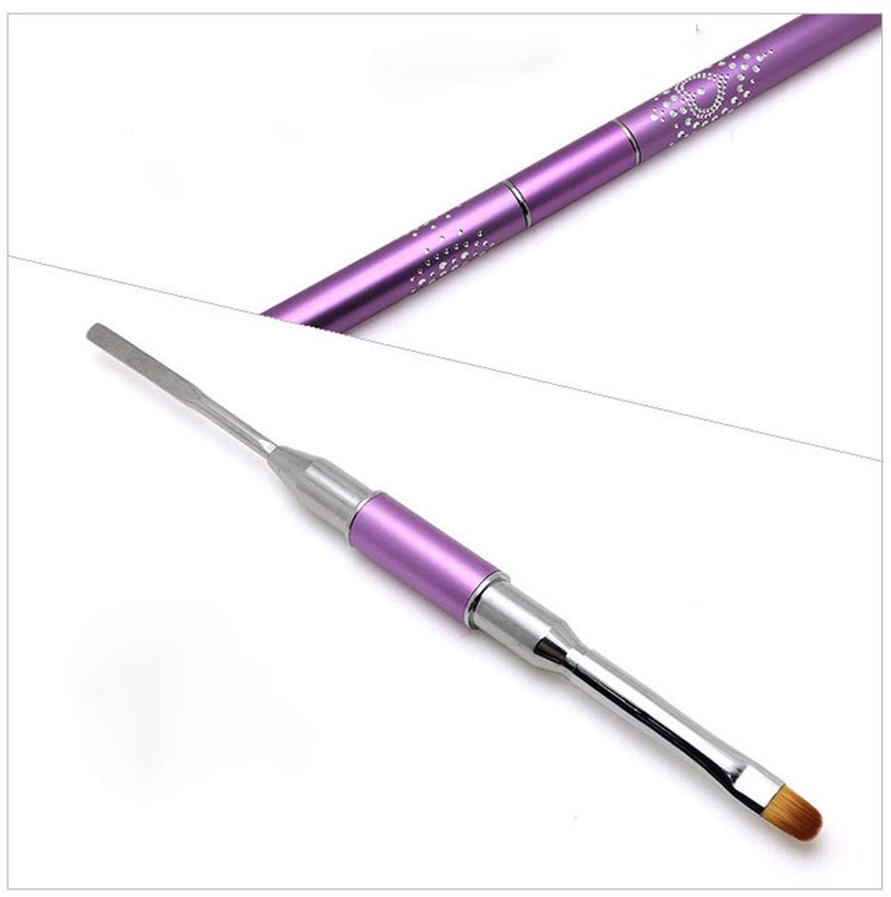 Liffly PolyGel Brush and Picker Brush tool for UV Poly Gel (Purple) - Image 3